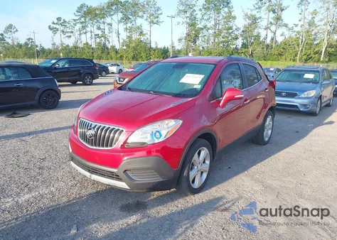 2016 Buick Encore из США, поврежденный, VIN KL4CJASBXGB676026